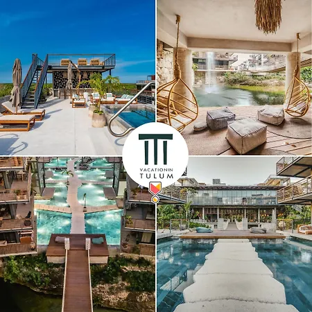 Amazing 1Br Tulum On Cenote, And Gym Apartment